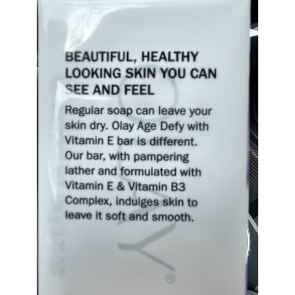 OLAY Age Defy Beauty Bar Soap 8 Pack 10X Moisturizers Vitamin E 3.75oz - Picture 6 of 6